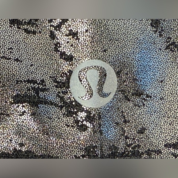 Lululemon Wunder Under High-Rise Tight Foil 28" Size 6 Metallic Shiny Smooth - Picture 3 of 9